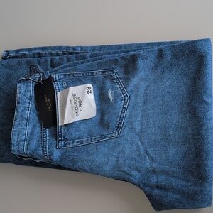 Rag & Bone The Lori Mid-Rise Crop Jeans - Blue